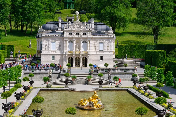 castello di linderhof baviera