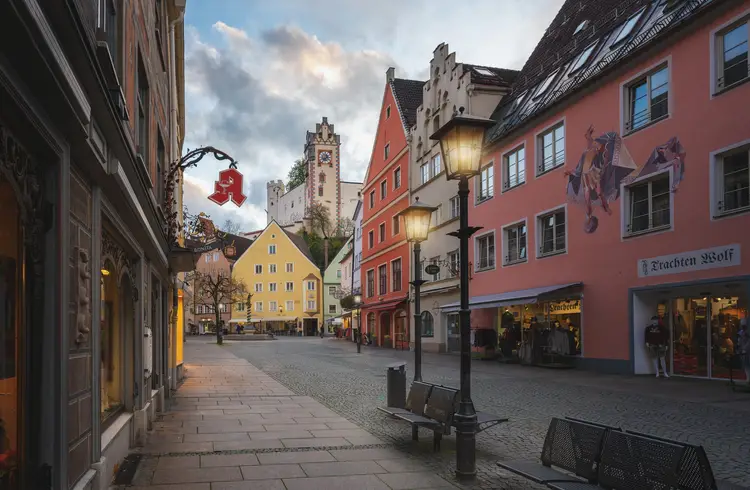 Hohes Schloss Fussen Baviera Germania